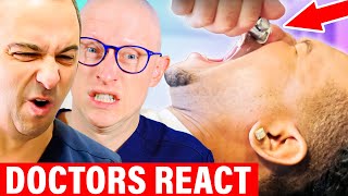 1st CRANIAL FACIAL RELEASE - Doctors React