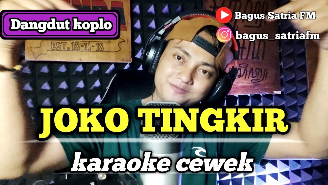 Joko Tingkir karaoke duet tanpa vokal cewek dangdut koplo YouTube