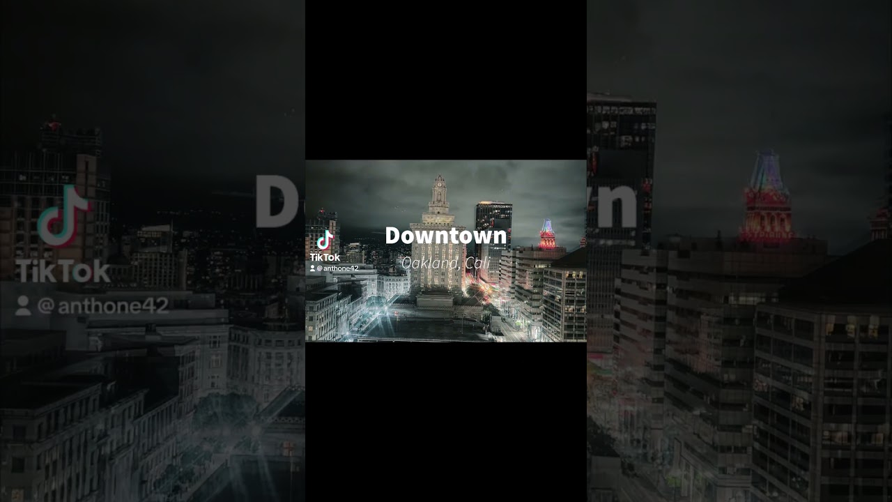 Downtown Oakland. 