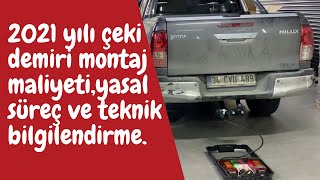 2021 En Guncel Ceki Demiri Montaji Cekidemiri Maliyeti Ceki Demiri Teknik Bilgiler Youtube