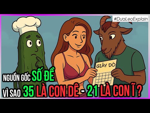Nguồn gốc số đề - vì sao 35 là con dê, 21 là con ĩ ? [Dưa Leo DBTT]