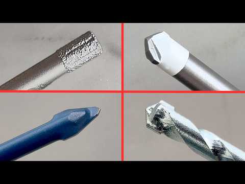 I Tested 4 Drill Bits on Porcelain Tile — Here’s the Winner | Hex, Diamond, Masonry and Tile & Stone