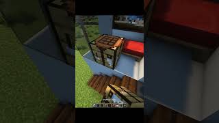 Minecraft Easy Modern House🏡#minecraft #shorts