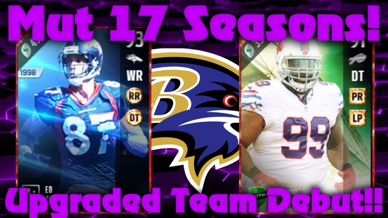 Madden 17 Ultimate Team Seasons! Upgraded Beast Squad Debut!!