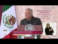 Andrés Manuel López Obrador reconocimiento a la SEDENA y SEMAR 19 Febrer...