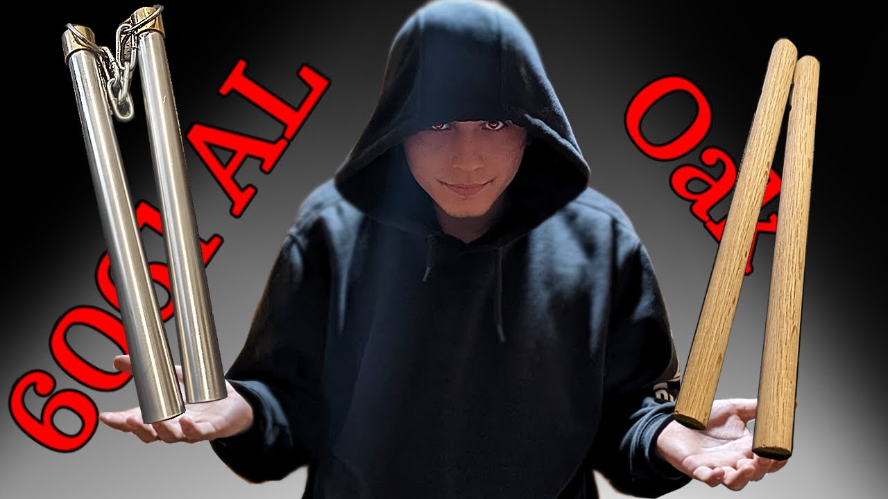 I made metal and wood Nunchucks/nunchaku Hardware Store Challenge Series Ep. 3 YouTube