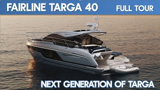 The Brand New Fairline Targa 40 World Premiere | Full Walkthrough | The Marine Channel