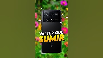O POCO X6 PROVA VAI TER QUE SUMIR!!! #poco #celulares