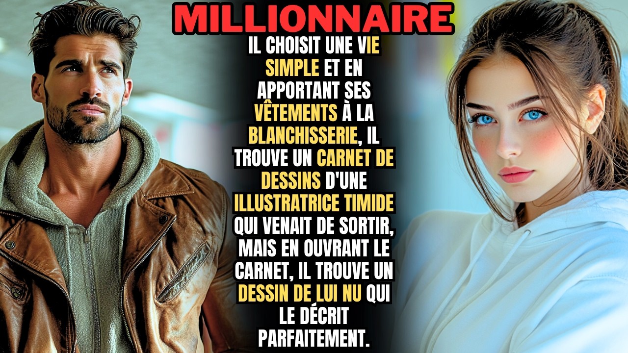 Elle a dessiné l'HOMME PARFAIT, mais a frôlé le COLLAPSE en le voyant entrer dans la laverie.