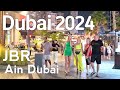 Dubai 4k amazing jbr ain dubai walking tour 