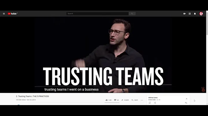 2. TRUSTING TEAMS | How to lead in The Infinate Game SIMON SINEK