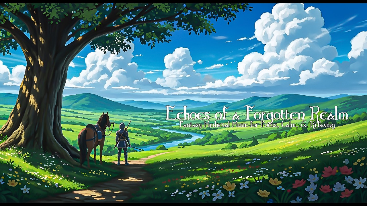 Medieval Fantasy Music for Focus, Calm, & Relaxing | Echoes of a Forgotten Realm