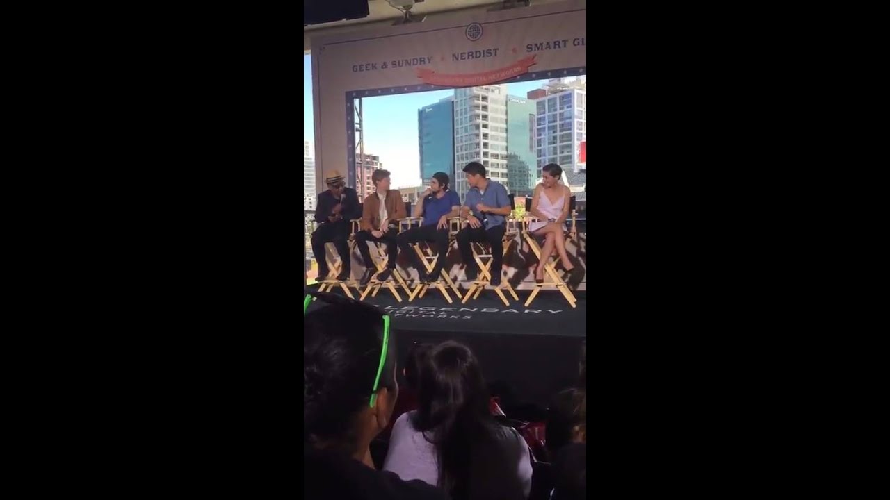 The Scorch Trials Cast - Panel TMR Comic Con 2015