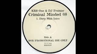 KRS One ft DJ Premier - Criminal Minded (Instrumental)