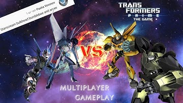 Transformers Prime The Game Wii U Multiplayer (Brawl Tournament) Part 114