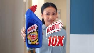 Download lagu Harpic 10X Membersih 10X lebih baik berbanding peluntur