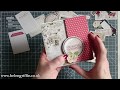 Vintage envelope flip bookalbum tutorial