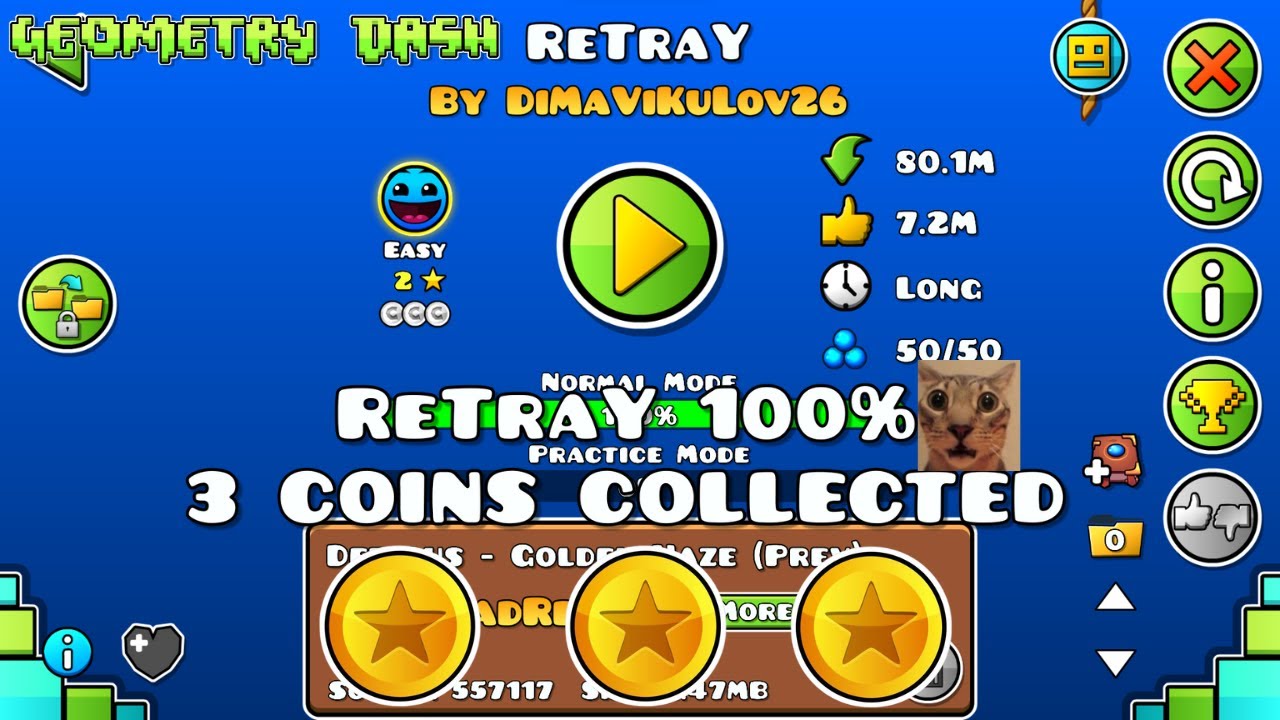 Retray Copy Code Retray All 3 coins - YouTube