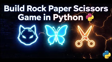 Rock Paper Scissors Game in Python | Beginner Project with Code |  Want to play games using Python?