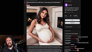 Usuário tem esposa artificial grávida.. — Asmongold Clips