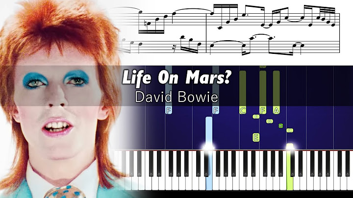 Life on Mars? Piano version - Piano performance video thumbnail