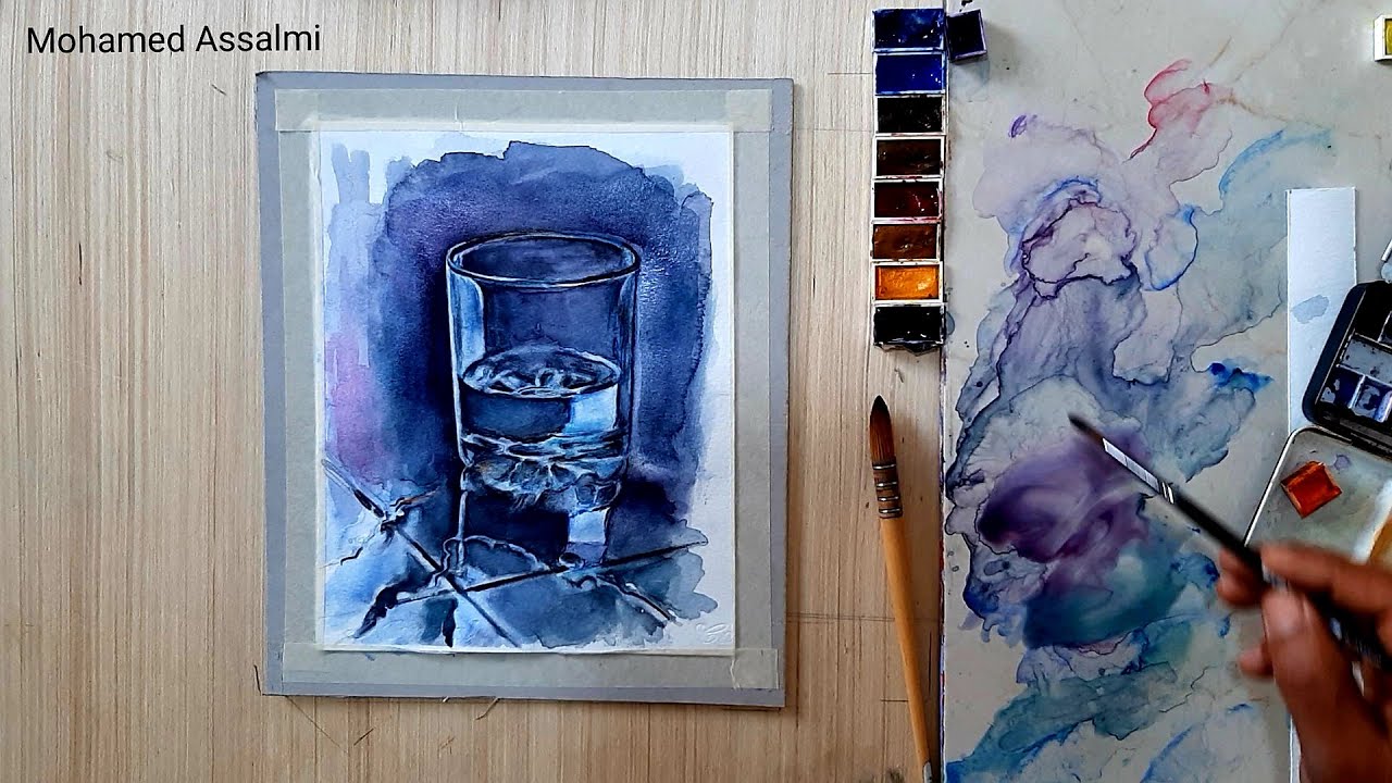 MÉTHODE PRATIQUE D'AQUARELLE   REFLETS ET TRANSPARENCES