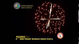 SB075PE04 - 3 INCH SHELL - WIZARD FIREWORKS - PS3002