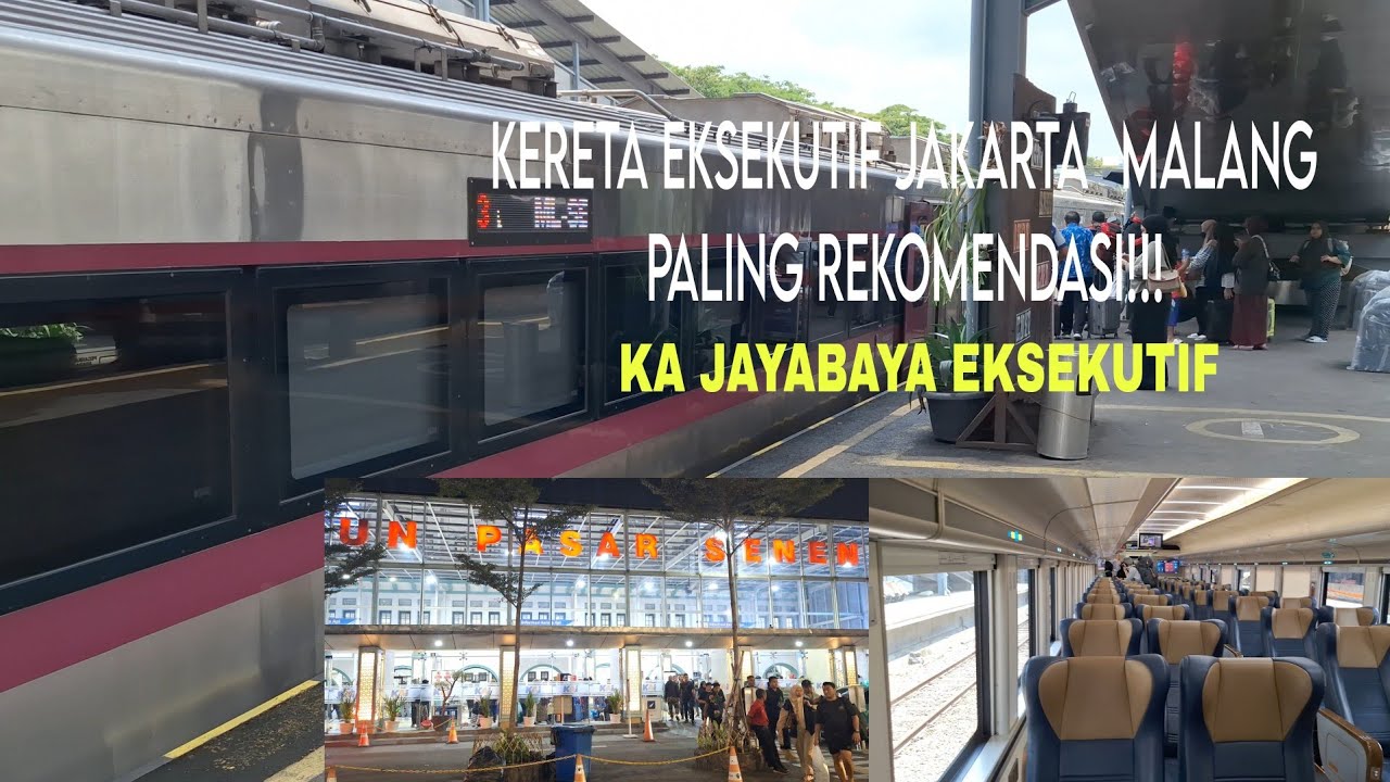 NAIK KERETA EKSEKUTIF TERBAIK KE MALANG!!!, KA JAYABAYA EKSEKUTIF PS SENEN - MALANG SEPTEMBER 2025 