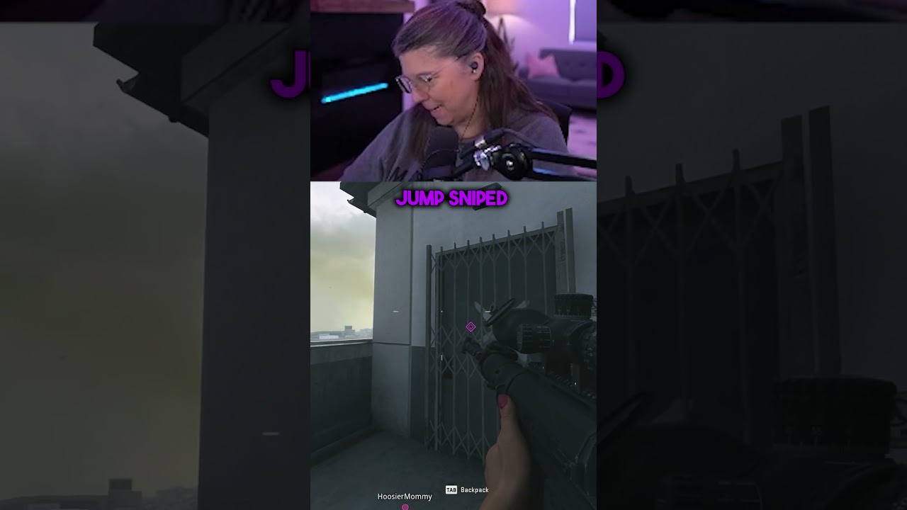 Jump Snipe by a Grandma? WOW