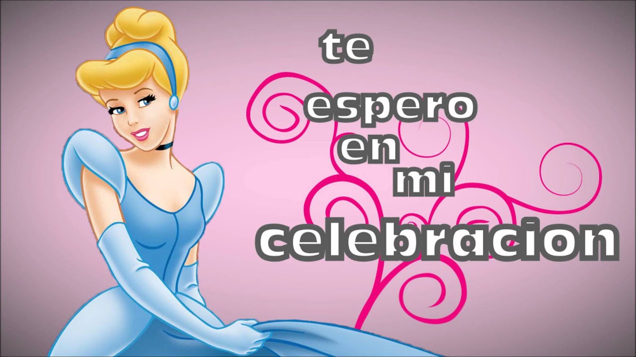 invitaciones para cumpleaños de niña