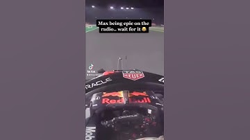 Thumbnail of Max Verstappen Being Funny On The Radio at 300km/h #maxverstappen #f1shorts #f1