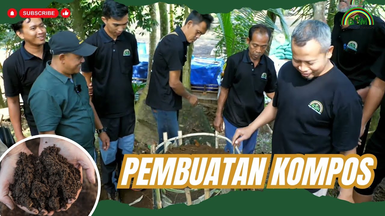 PRAKTEK MEMBUAT KOMPOS SECARA MANDIRI