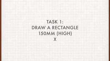 How to draw a Parabola using the Rectangle Method