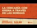 La cercana con ka a travs de las normas  rmadbhgavatam 3550