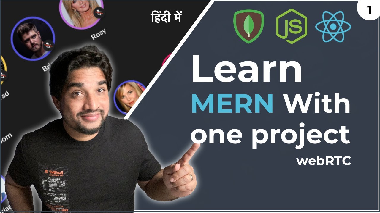 WebRTC Real-time voice chat MERN Complete project in Hindi🔥🔥