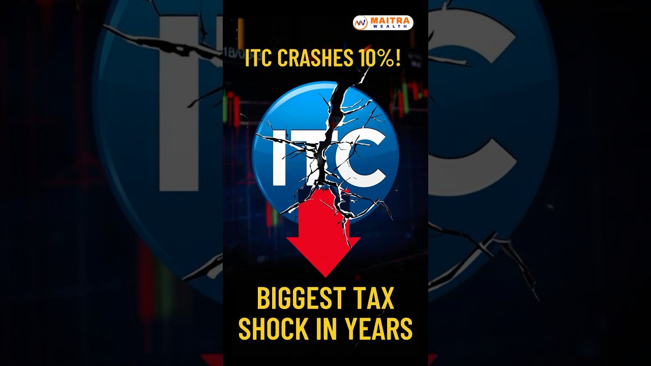ITC Crashes 10%! Biggest Tax Shock in Years #shorts