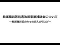 看護職員等処遇改善事業補助金の概要と手続きに関する解説動画