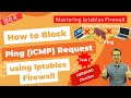 37 How to Block Ping (ICMP) Request using Iptables Firewall | FORWARD Direction