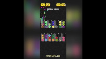 Ball Sort Special Level - Locked Ball (after Level 200)