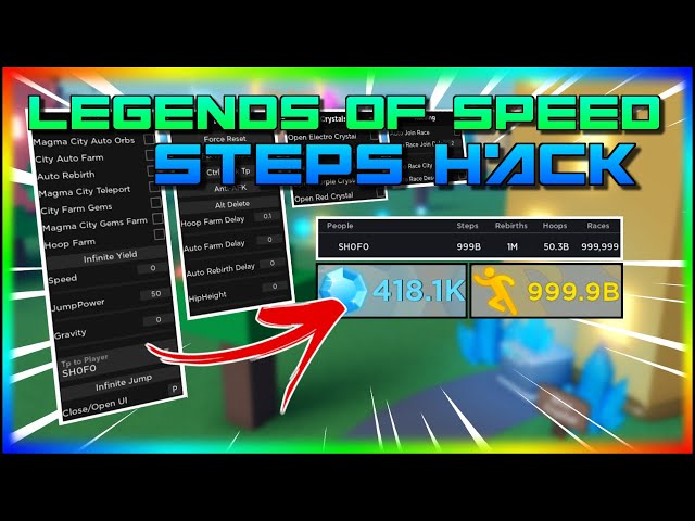 LEGENDS OF SPEED Script Pastebin 2022 AUTO FARM