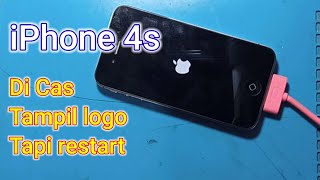 iPhone 4 restart || The iPhone 4 is charging only the logo comes out