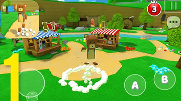 Super Bear Adventure - Gameplay Walkthrough Part 1 - Tutorial (Android, iOS)