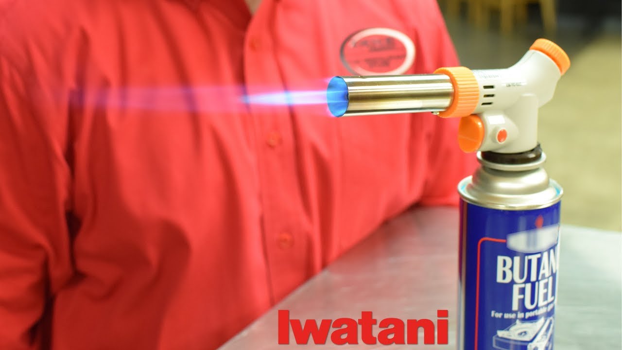 Iwatani Pro Plus Butane Chef's Torch - Features & Demo 