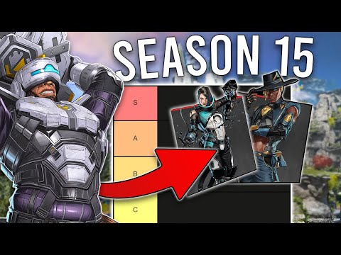 The ULTIMATE Season 15 Legend Tier List (Pro Player) - Apex Legends