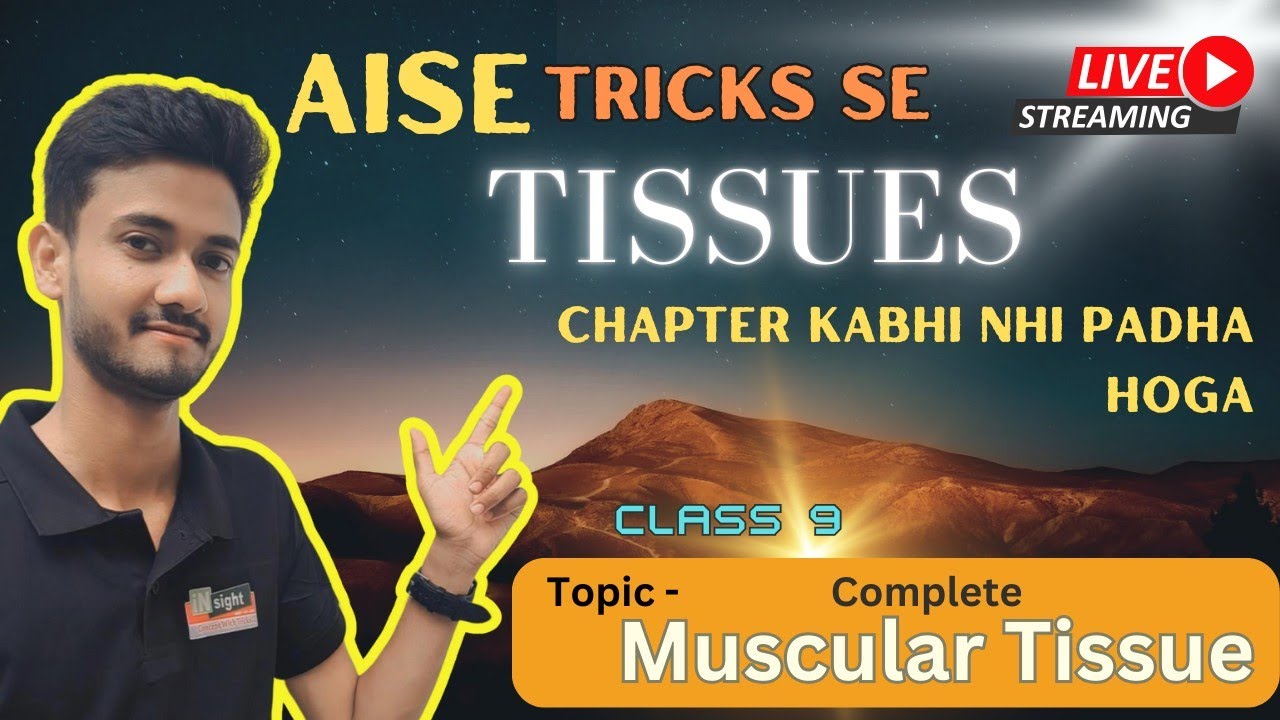 Muscular Tissue🔥 | With Hacks😱 | Class 9 | Half Yearly - YouTube