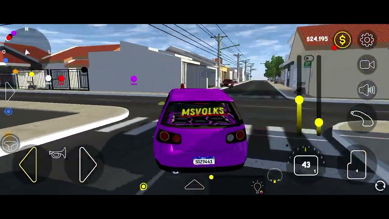 Fui levar meu golf na loja de som pra regular os  grave tá deferenciado 🔥