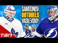 Samsonov outduels Vasilevskiy to lead the Leafs to their first series win since 2004
