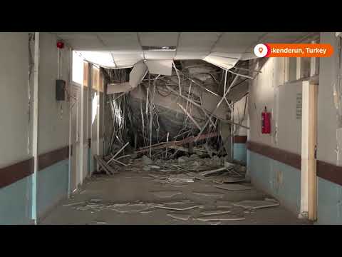 Rescue teams search Turkey quake-demolished hospital