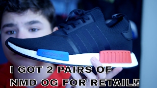 How I Got Two Pairs Of Og Nmds For Retail