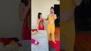 Thumbnail for Ye kya pehen liya 🤣😜 #shorts #ytshorts #couplegoals #khwahishgal